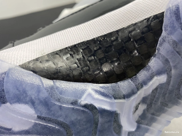 Rep BK mens black  white jordan retro low air 528895-153 